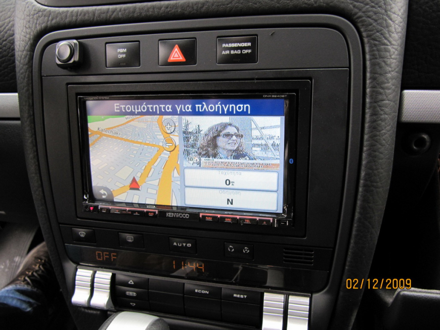 Εγκατάσταση Car Cinema & Navigation – Kenwood DNX9240BT σε Porsche Cayenne.
