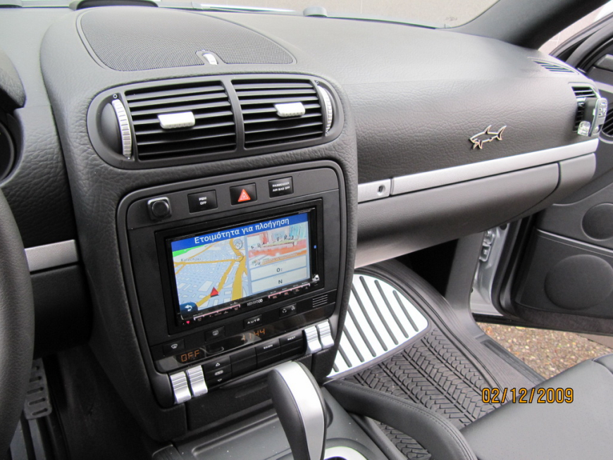 Εγκατάσταση Car Cinema & Navigation – Kenwood DNX9240BT σε Porsche Cayenne.