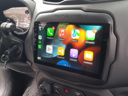 Jeep Renegade 2022 – Αντικατάσταση Εργοστασιακής Πηγής με Οθόνη Digital IQ