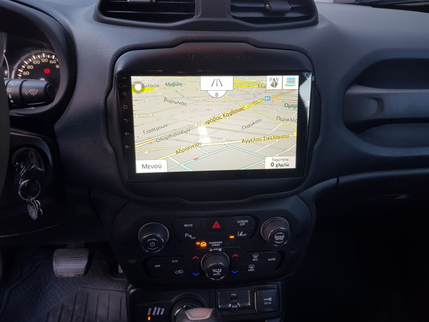 Jeep Renegade 2022 – Αντικατάσταση Εργοστασιακής Πηγής με Οθόνη Digital IQ