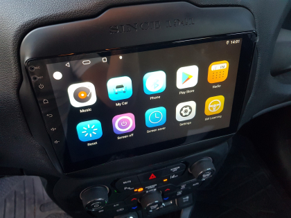 Jeep Renegade 2022 – Αντικατάσταση Εργοστασιακής Πηγής με Οθόνη Digital IQ