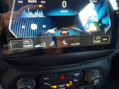 Jeep Renegade 2022 – Αντικατάσταση Εργοστασιακής Πηγής με Οθόνη Digital IQ