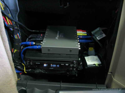 Εγκατάσταση Car Cinema, Video Input και ενισχυτή Pioneer AVR-W6100 σε BMW X5 3.0.