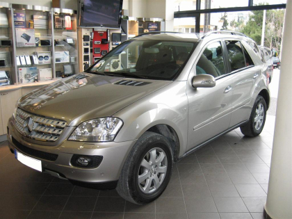 Εγκατάσταση Car Cinema σε Mercedes ML 350 μοντέλο 2006.