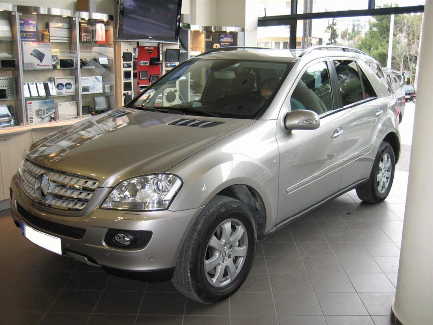 Εγκατάσταση Car Cinema σε Mercedes ML 350 μοντέλο 2006.