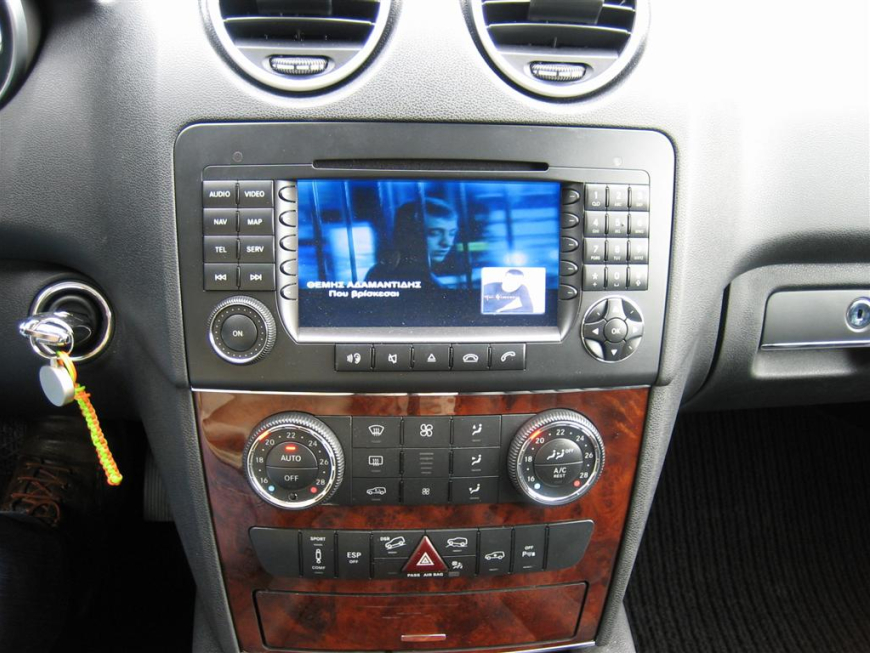 Εγκατάσταση Car Cinema σε Mercedes ML 350 μοντέλο 2006.