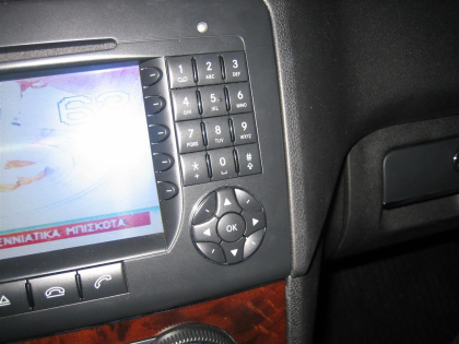 Εγκατάσταση Car Cinema σε Mercedes ML 350 μοντέλο 2006.