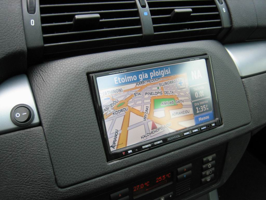 Εγκατάσταση Car Multimedia & Navigation Kenwood DNX7200 σε BMW X5.