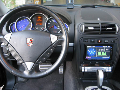 Εγκατάσταση CCar Cinema Navigation Kenwood σε Porsche Cayenne.