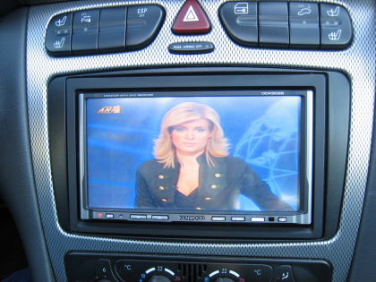 Εγκατάσταση Car Cinema & Navigation Kenwood DDX-6029 σε Mercedes C230 Sao.