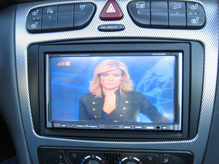 Εγκατάσταση Car Cinema & Navigation Kenwood DDX-6029 σε Mercedes C230 Sao.