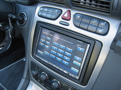 Εγκατάσταση Car Cinema & Navigation Kenwood DDX-6029 σε Mercedes C230 Sao.