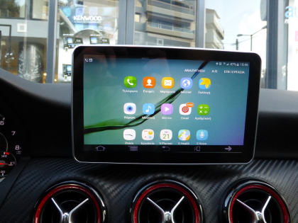 Εγκατάσταση Navigation 9” σε Mercedes A-Class W176 AMG Turbo (2015).