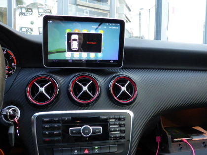 Εγκατάσταση Navigation 9” σε Mercedes A-Class W176 AMG Turbo (2015).