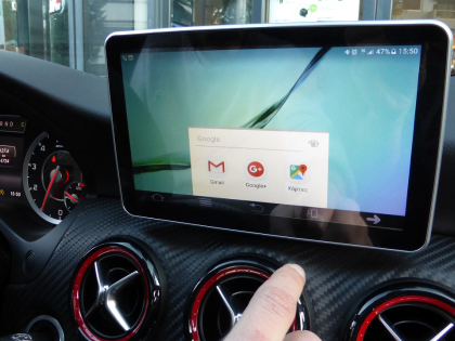 Εγκατάσταση Navigation 9” σε Mercedes A-Class W176 AMG Turbo (2015).