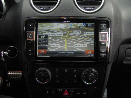 Εγκατάσταση Alpine Style με X800D-ML σε Mercedes ML 350.