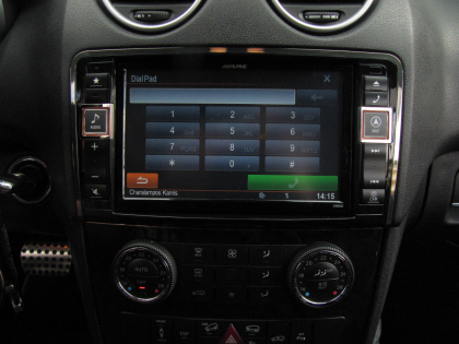 Εγκατάσταση Alpine Style με X800D-ML σε Mercedes ML 350.