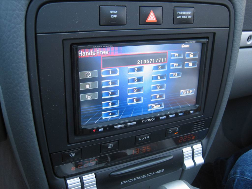 Εγκατάσταση Car Multimedia - Navigation Kenwood DNX-7200 σε Porsche Cayenne.