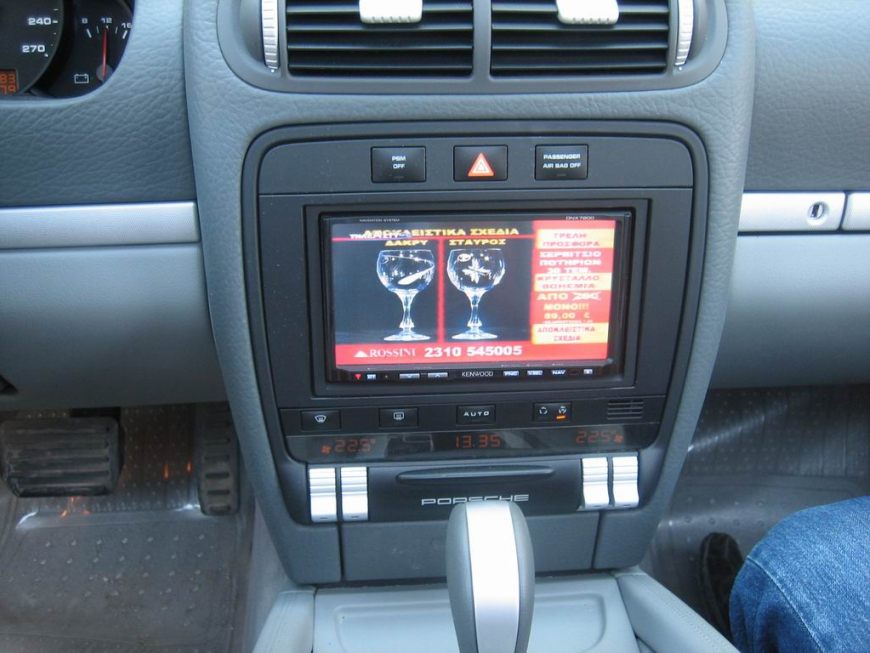 Εγκατάσταση Car Multimedia - Navigation Kenwood DNX-7200 σε Porsche Cayenne.