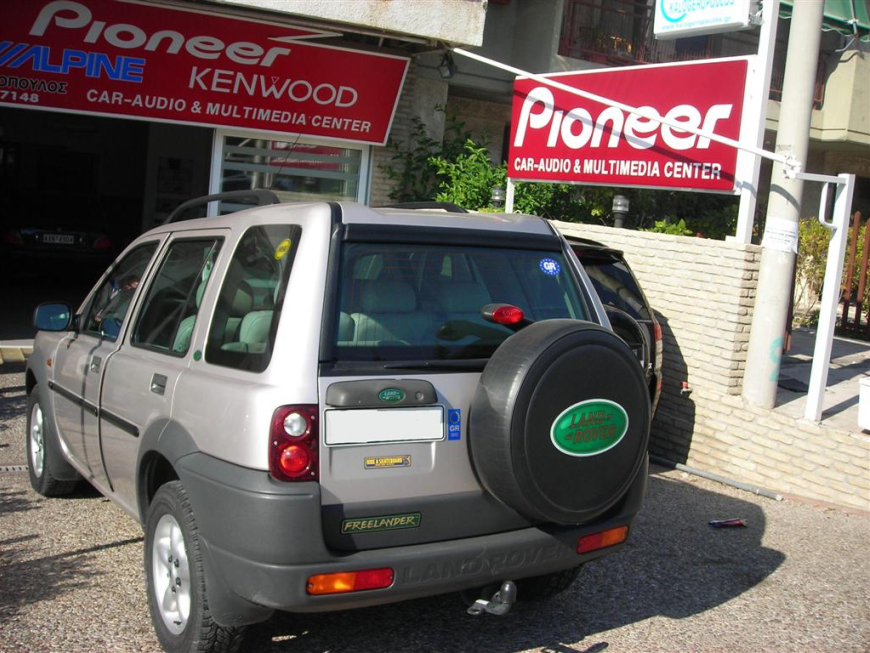 Εγκατάσταση Car Cinema Navigation Pioneer AVIC-X1BT σε Land Rover Freelander.