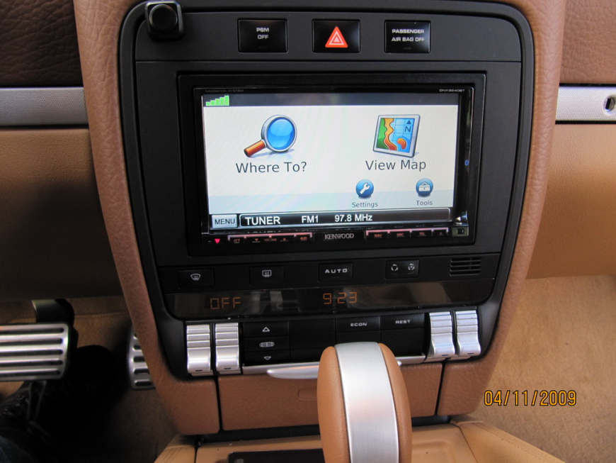 Εγκατάσταση Car Cinema & Navigation – Kenwood DNX9240BT σε Porsche Cayenne