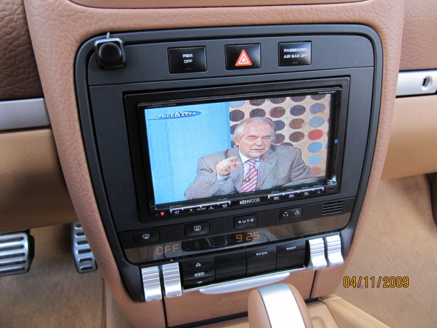 Εγκατάσταση Car Cinema & Navigation – Kenwood DNX9240BT σε Porsche Cayenne
