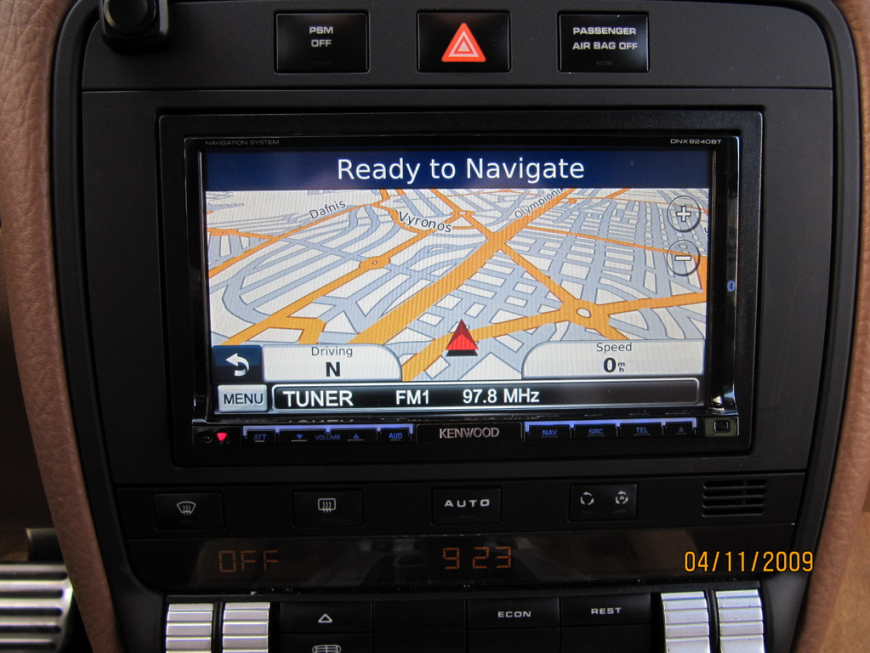 Εγκατάσταση Car Cinema & Navigation – Kenwood DNX9240BT σε Porsche Cayenne