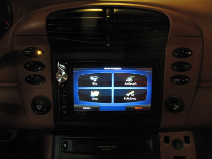 Εγκατάσταση Car Cinema & Audio Upgrade – Phonocar VM 056 σε Porsche 996 Carrera 4.