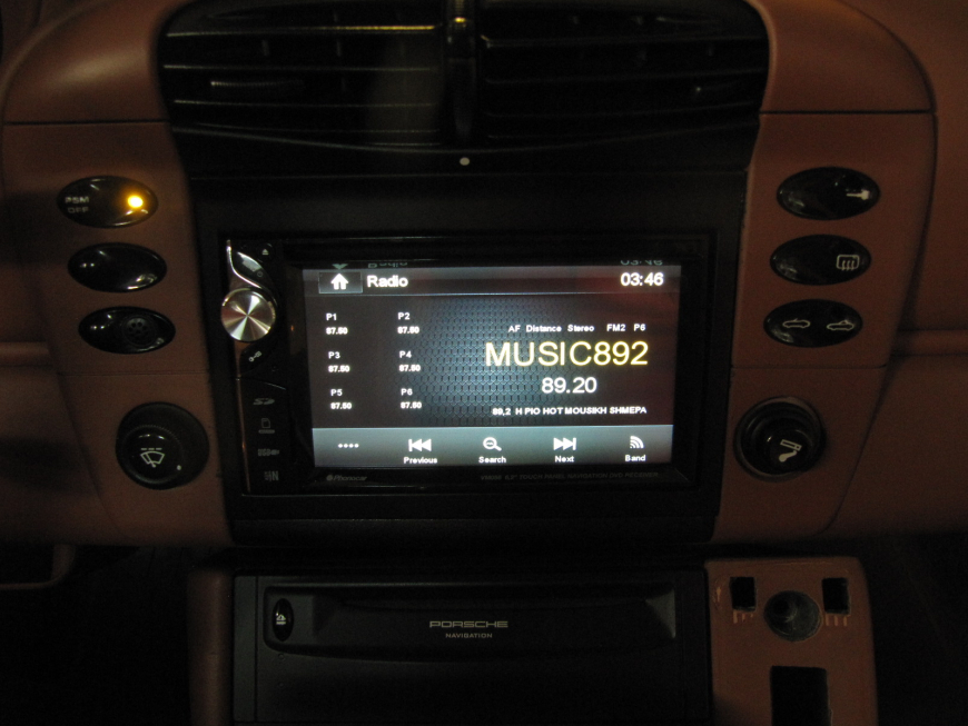 Εγκατάσταση Car Cinema & Audio Upgrade – Phonocar VM 056 σε Porsche 996 Carrera 4.