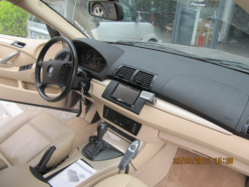 Εγκατάσταση Pioneer AVH-8400BT σε BMW X5.