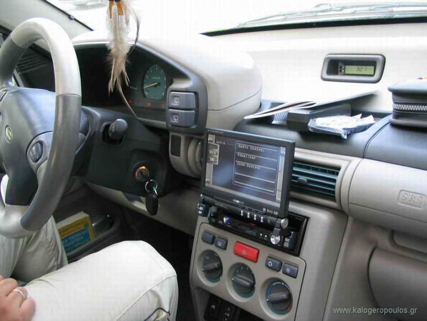 Eγκατάσταση 1DIN Car Cinema σε Land Rover Freelander.