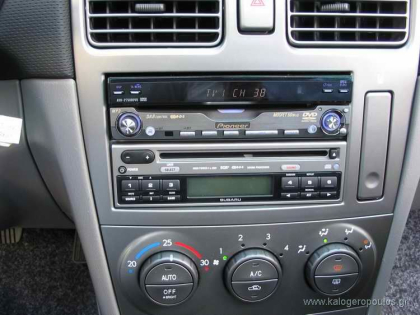 Εγκατάσταση Car Cinema Pioneer AVH-P7500DVD σε Subaru Forester