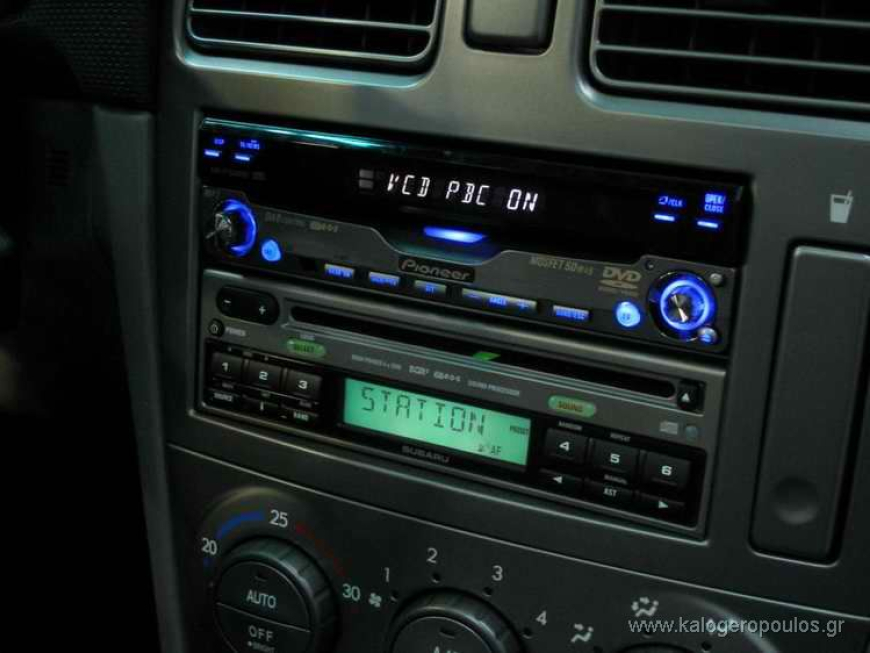 Εγκατάσταση Car Cinema Pioneer AVH-P7500DVD σε Subaru Forester