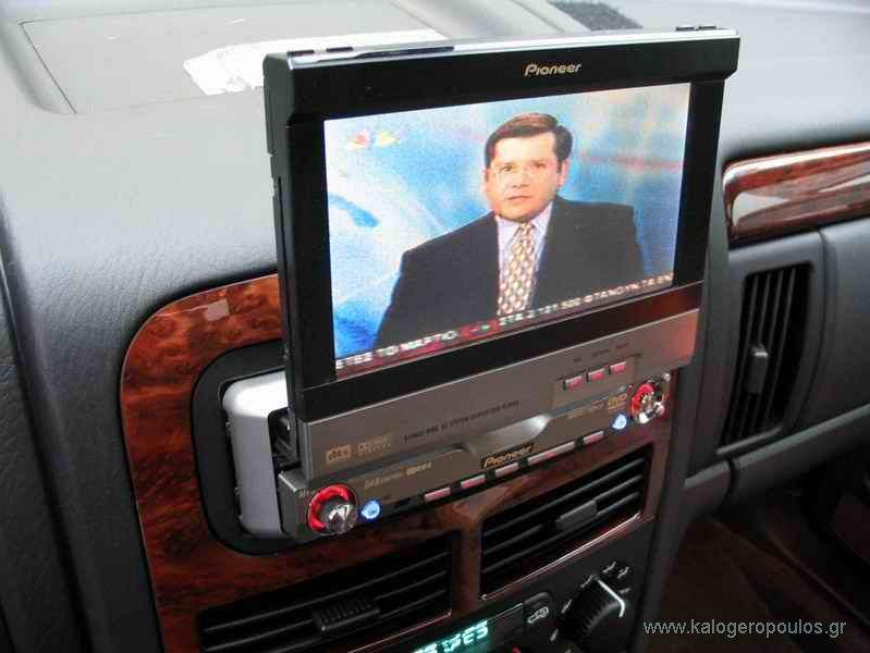 Εγκατάσταση Car Cinema Pioneer AVH-P6500DVD σε Jeep Grand Cherokee.