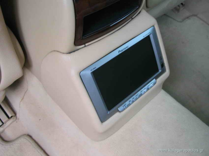 Εγκατάσταση Car Cinema σύστημα Pioneer AVD-W8000 με ηχεία ETON σε Mercedes S350.