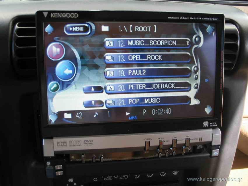 Εγκατάσταση Car Cinema Kenwood KVT-925DVD σε Jeep Wrangler