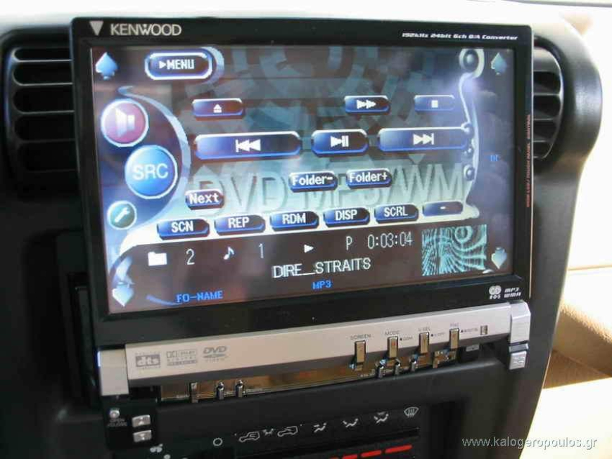 Εγκατάσταση Car Cinema Kenwood KVT-925DVD σε Jeep Wrangler