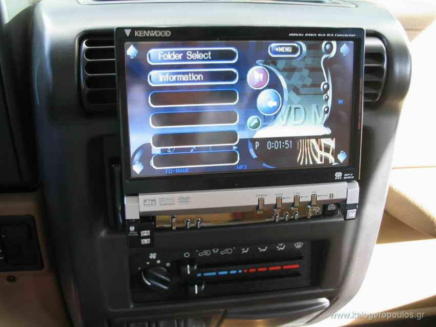 Εγκατάσταση Car Cinema Kenwood KVT-925DVD σε Jeep Wrangler