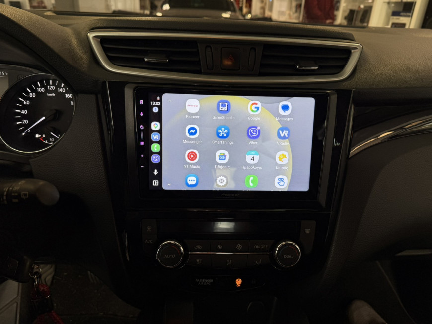 Εγκατάσταση Οθόνης Pioneer SPH-PF97BT σε Nissan Qashqai