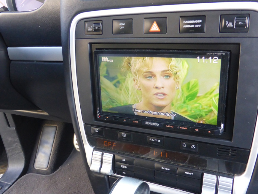 Εγκατάσταση MultiMedia & Σύστημα Navigation – Kenwood DDX9716BTS σε Porsche Cayenne 2004