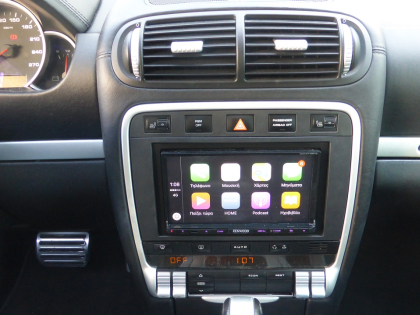 Εγκατάσταση MultiMedia & Σύστημα Navigation – Kenwood DDX9716BTS σε Porsche Cayenne 2004