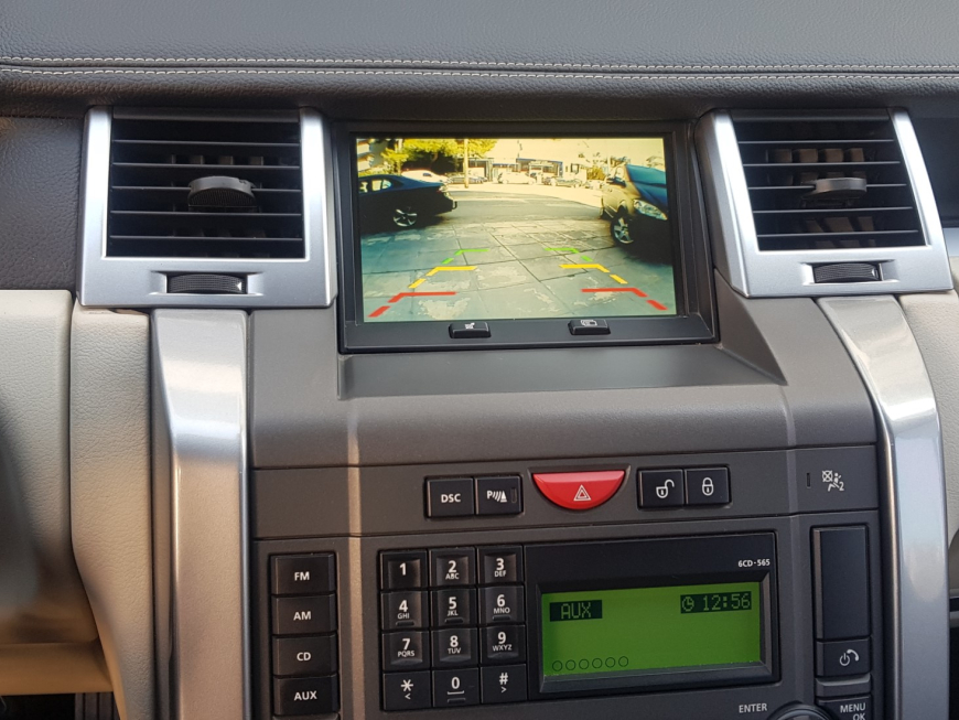 Εγκατάσταση Apple Car Play - Android Auto, Rear Camera, TvTuner στην εργοστασιακή οθόνη του Range Rover Sport.