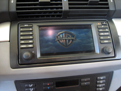 Εγκατάσταση Car Cinema συστήματος Eton με PlayStation 2 σε BMW X5 4.4.