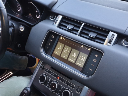 Εγκατάσταση Apple Carplay/Android Auto & Rear view Camera σε Range Rover Evoque 2018.