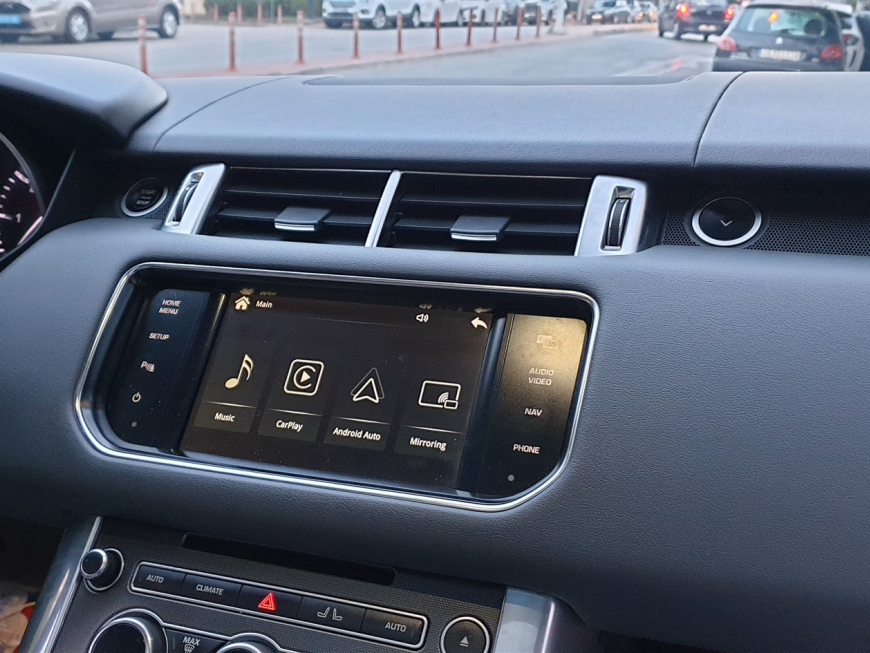 Εγκατάσταση Apple Carplay/Android Auto & Rear view Camera σε Range Rover Evoque 2018.