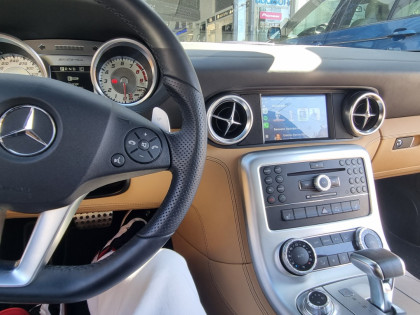 Εγκατάσταση CarPlay/Android Auto και μετατροπή Οθόνης σε Touch Screen σε Mercedes AMG SLS.