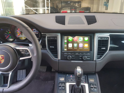 Εγκατάσταση Wireless Apple CarPlay/Android Auto της Unique Auto σε Porsche Macan.