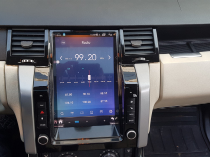 Εγκατάσταση Multimedia Bizzar Tesla Style σε Range Rover Sport.