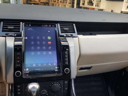 Εγκατάσταση Multimedia Bizzar Tesla Style σε Range Rover Sport.