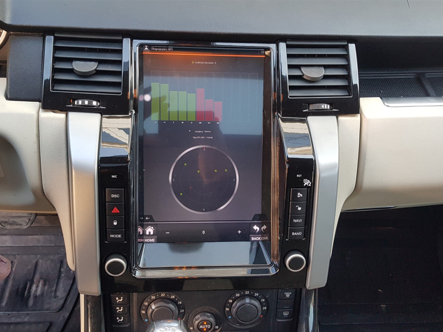 Εγκατάσταση Multimedia Bizzar Tesla Style σε Range Rover Sport.